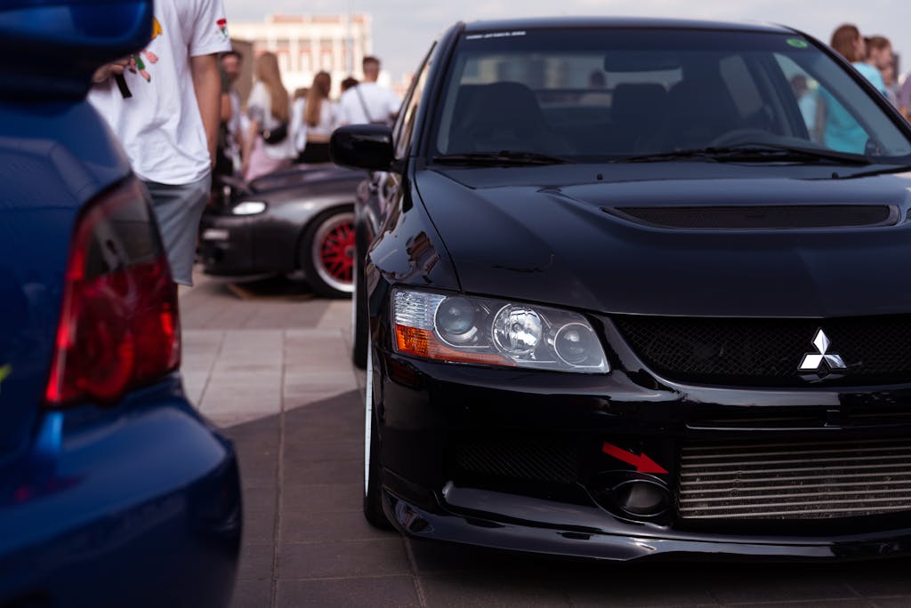 Cars on Display