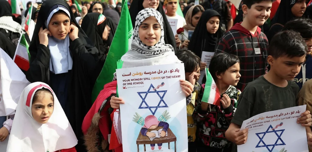 Iran School Strike-00