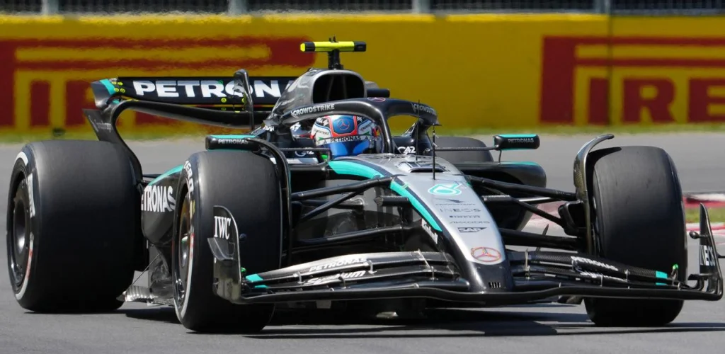 George Russell Canada Sprint Pole Shock
