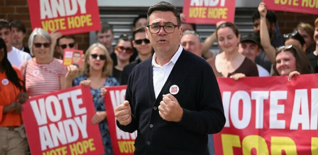 Andy Burnham Becomes the Centre of Attention After Keir Starmer's Resignation 
