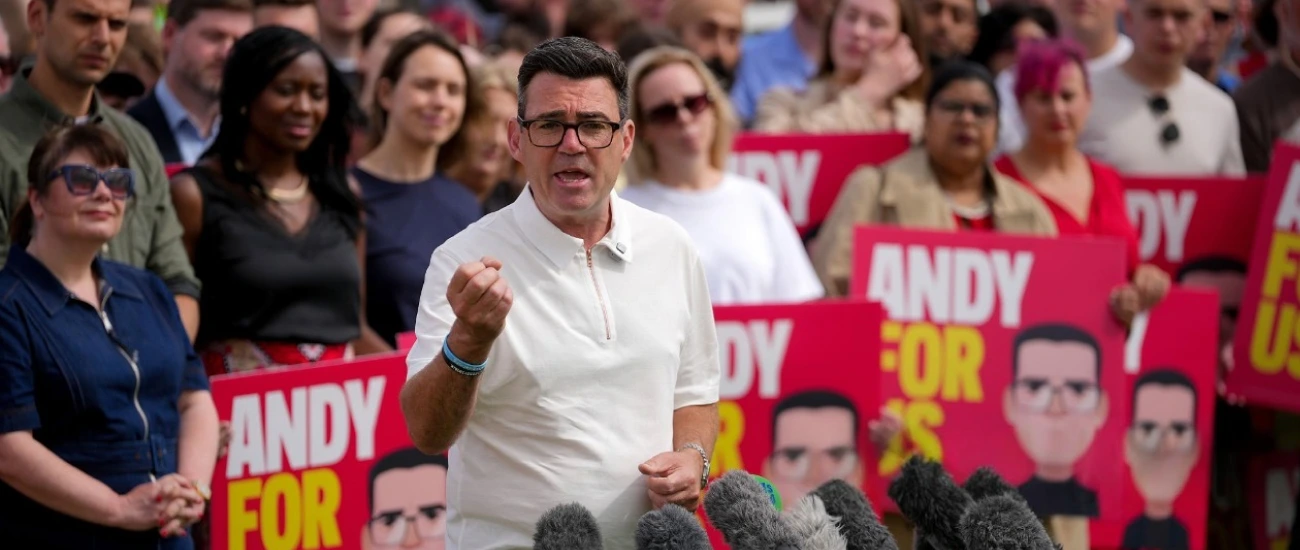 Andy Burnham Becomes the Centre of Attention After Keir Starmer's Resignation