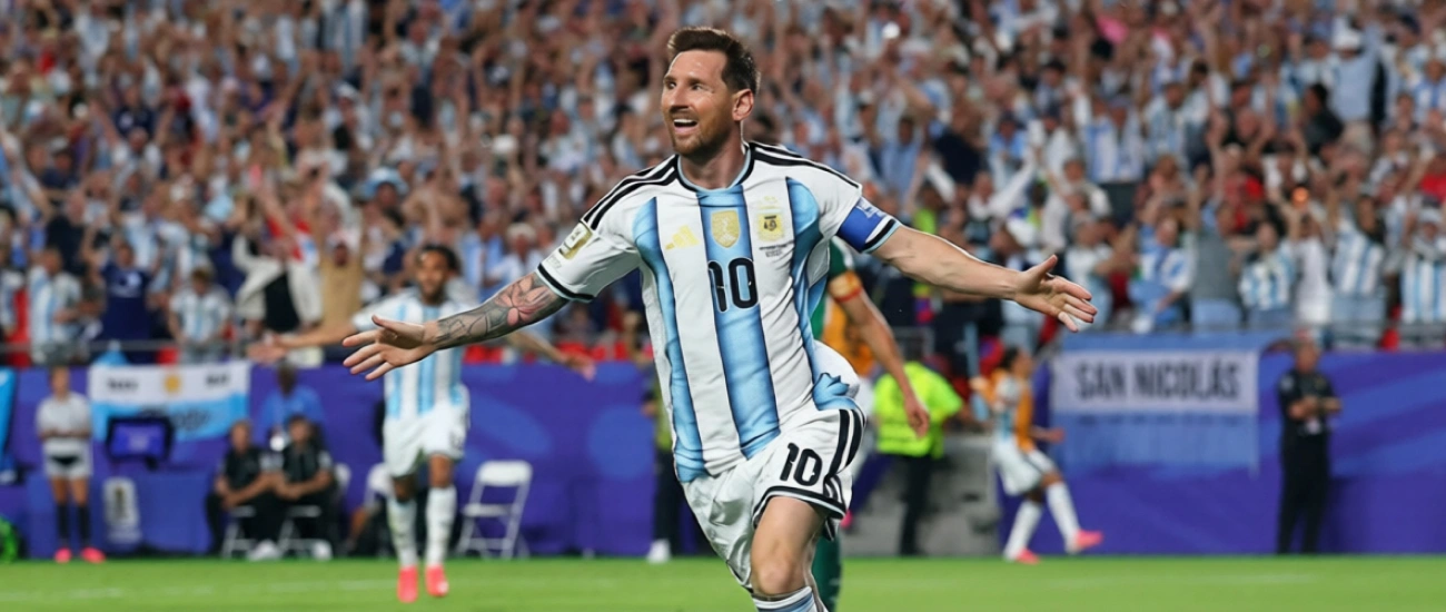 Extraordinary Messi Makes World Cup History